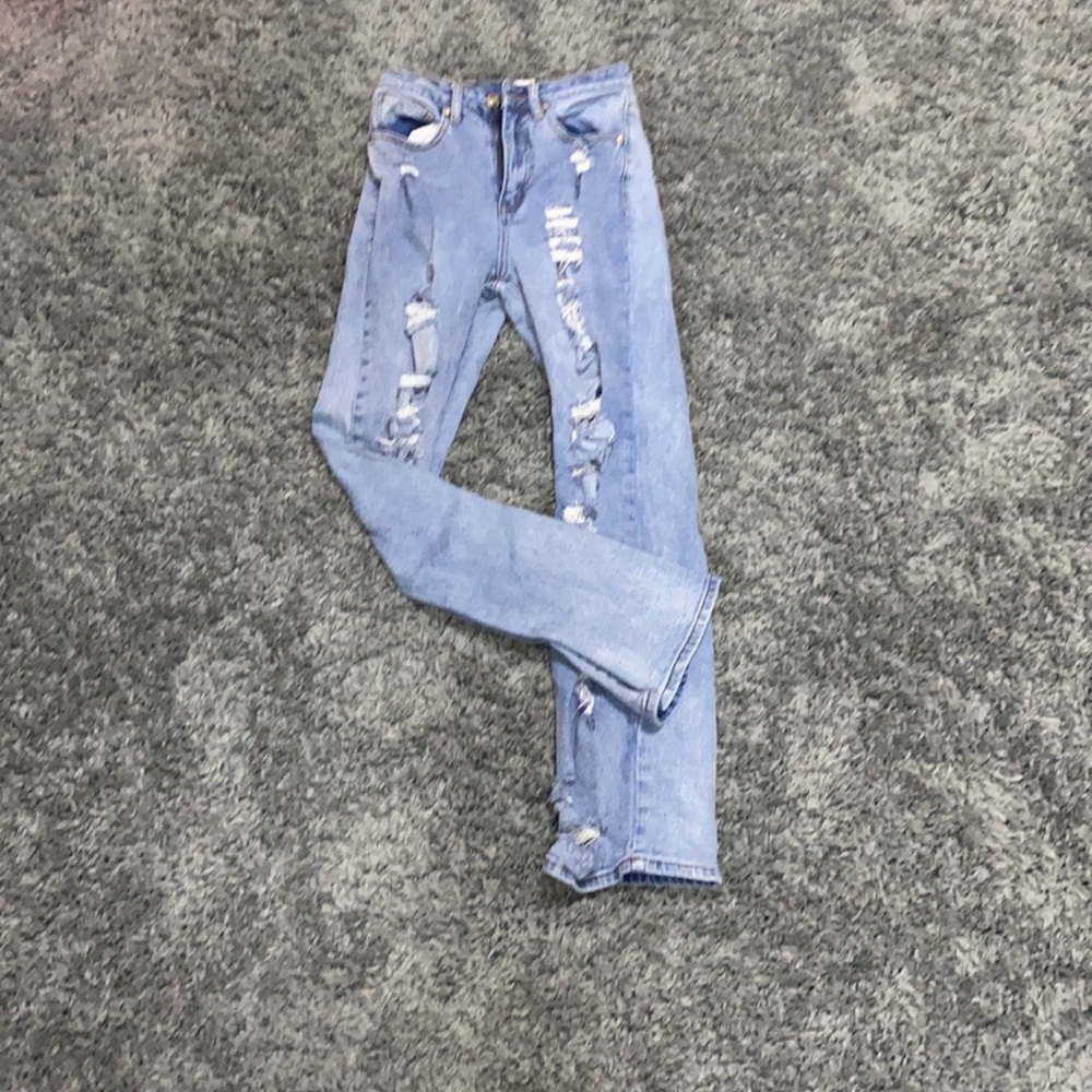 These are ripped pants from rue 21 size 2
